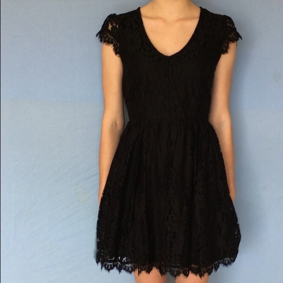 Lace Black Dress - Picture 3 of 8
